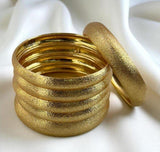 Angela Premium Metal Bangles – Set of 6 For Women