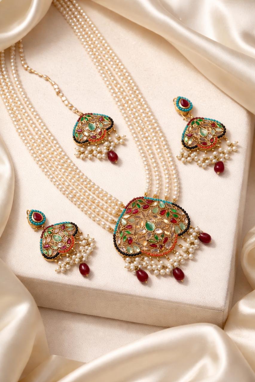 ZIVA Rani Mala Jewelry Set – Standard Size For Women