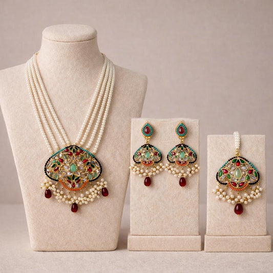 ZIVA Rani Mala Jewelry Set – Standard Size For Women