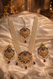 Raima Rani Nauratan Royal Mala Set For Women