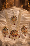 Raima Rani Nauratan Royal Mala Set For Women