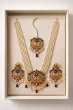 Raima Rani Nauratan Royal Mala Set For Women