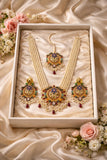 Raima Rani Nauratan Royal Mala Set For Women