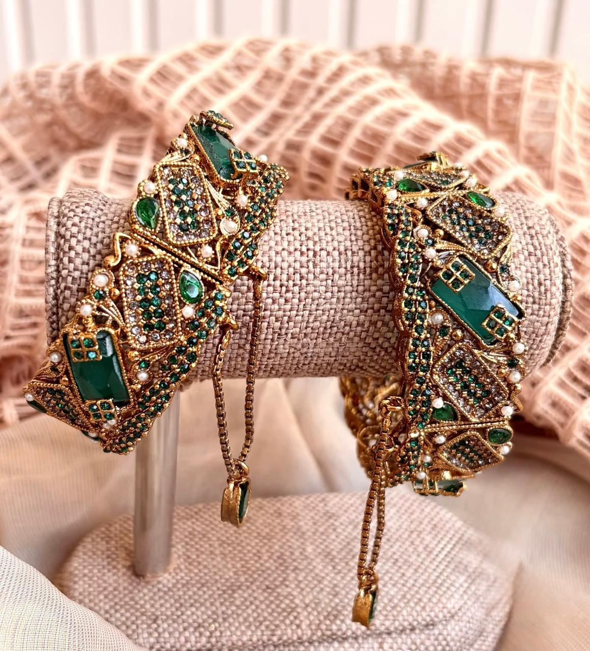 Sparkle Openable Adjustable Bangles For Women