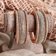 Ethereal Grace 6-Piece Premium Bangles Set For Women