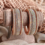 Ethereal Grace 6-Piece Premium Bangles Set For Women