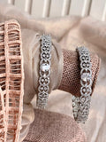 Crystal Luxe Zircon Bangles For Women