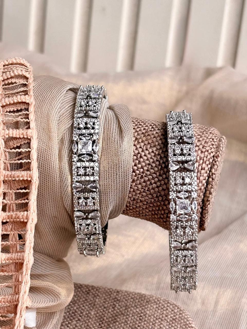Infinity Glow Luxury Zircon Bangles For Women
