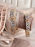 Moonbeam Luxe Sparkle Zircon Bangle For Women