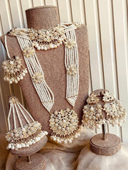 Floral Majesty Royal Bridal Jewellery Set For Women