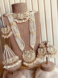 Floral Majesty Royal Bridal Jewellery Set For Women