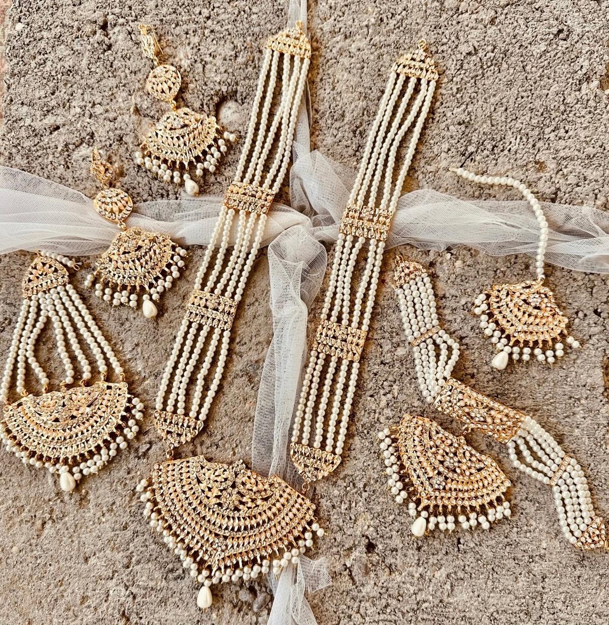 Nizami Mehraab Royal Hyderabadi Bridal Set For Women