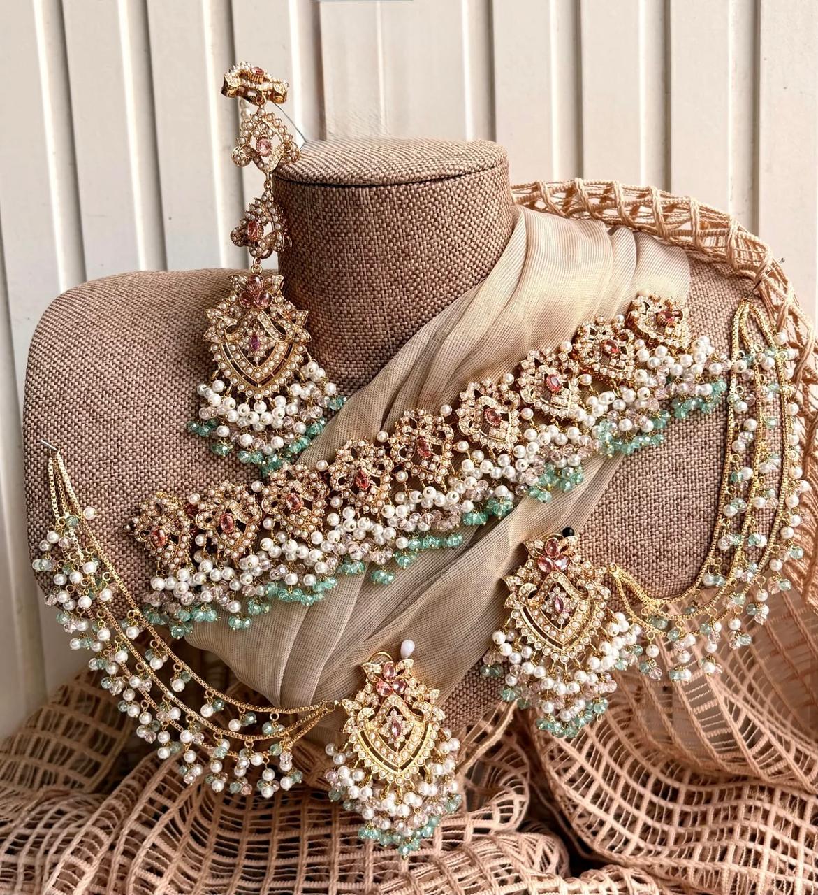 Nauratan Royal Indian Choker Set For Women
