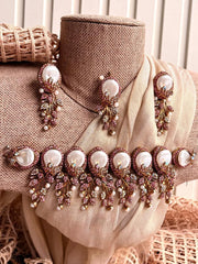 Royal Elegance Statement Choker Set For Women