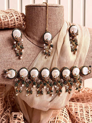 Royal Elegance Statement Choker Set For Women