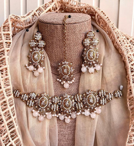 Zarqash Regal Choker Set For Women