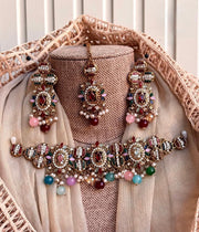 Zarqash Regal Choker Set For Women