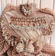 Sunehri Veil Gold Choker Set For Women