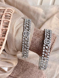 Diamond-Dust Premium Zircon Bangles For Women