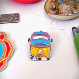 Rickshaw Style Truck-Art Fridge Magnets