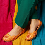 Printed Velvet Ladies Khussa – Comfortable Daily Wear For Women