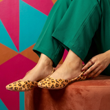 Cheetah Print Velvet Khussa – Stylish Everyday Comfort For Women