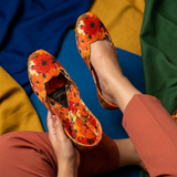 Printed Rangreza Velvet Khussa – Everyday Comfort & Style For Women