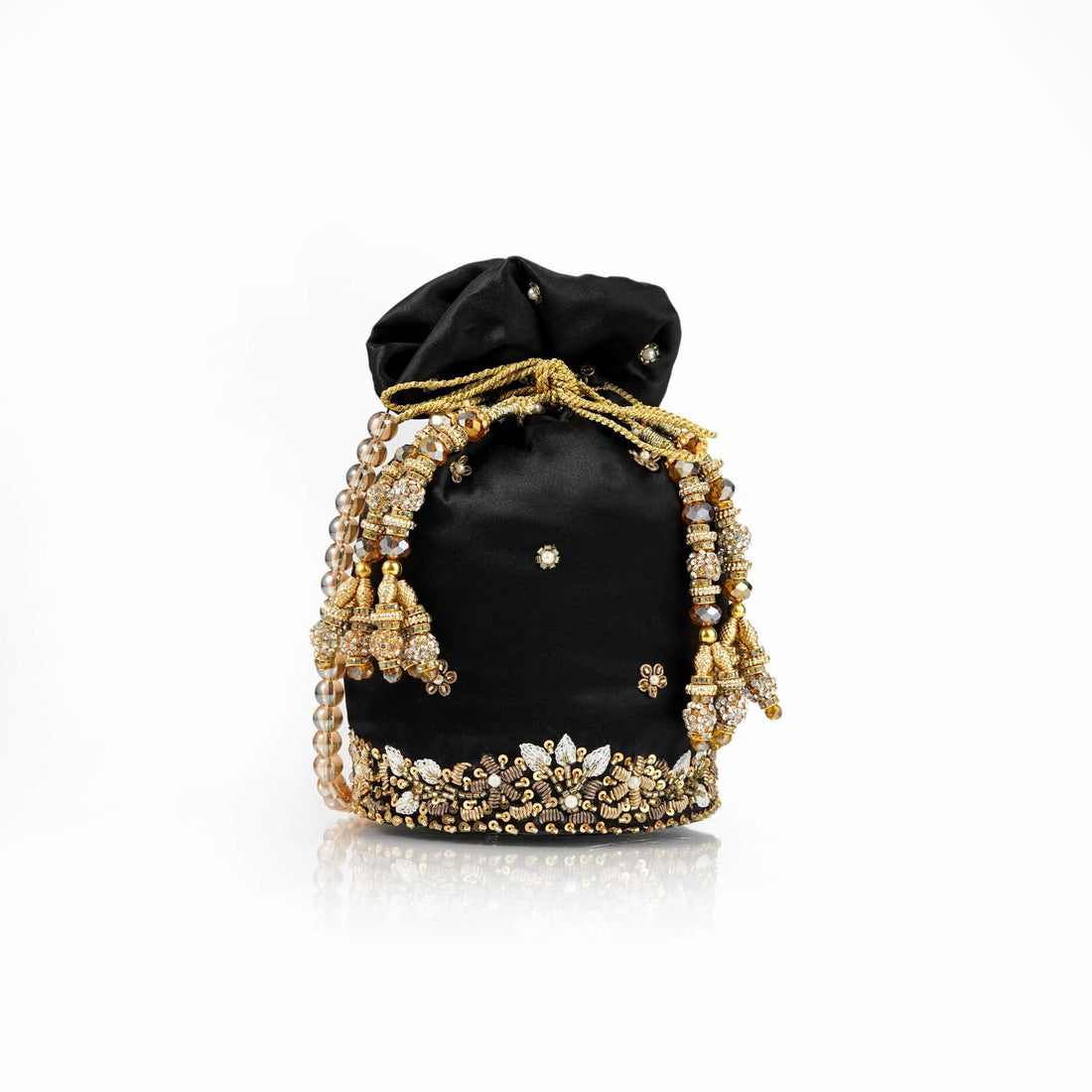 Motia Floral Potli – A Timeless Floral Delight  For Bridal/Wedding