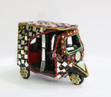Handcrafted Pakistani Rickshaw Miniature For Decoration