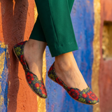 Exclusive Printed Rangreza Ladies Khussas – Comfortable & Stylish For Women