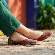Exclusive Printed Rangreza Ladies Khussas – Comfortable & Stylish For Women