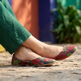 Exclusive Printed Rangreza Ladies Khussas – Comfortable & Stylish For Women