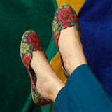 Exclusive Printed Rangreza Ladies Khussas – Comfortable & Stylish For Women