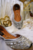 Handcrafted Gold & Silver Embellished Khussa For Women