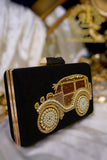 Hand-Embellished Moti Sitara Jeep Clutch For Women