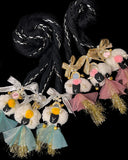 Multi Sheep Hair Paranda – Handmade with Gota & Pompoms For Womwn & KIds