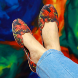 Printed Velvet Khussa – Everyday Comfort & Style For Women