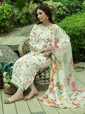 Wisteria – Soft Pastel 3-Piece Unstitched Lawn Suit For Women