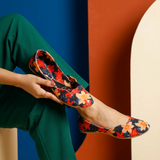 Printed Velvet Ladies Khussa – Soft & Comfortable Everyday Wear For Women