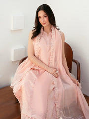 Yusra Embroidered Lawn 3-Piece Suit For Women