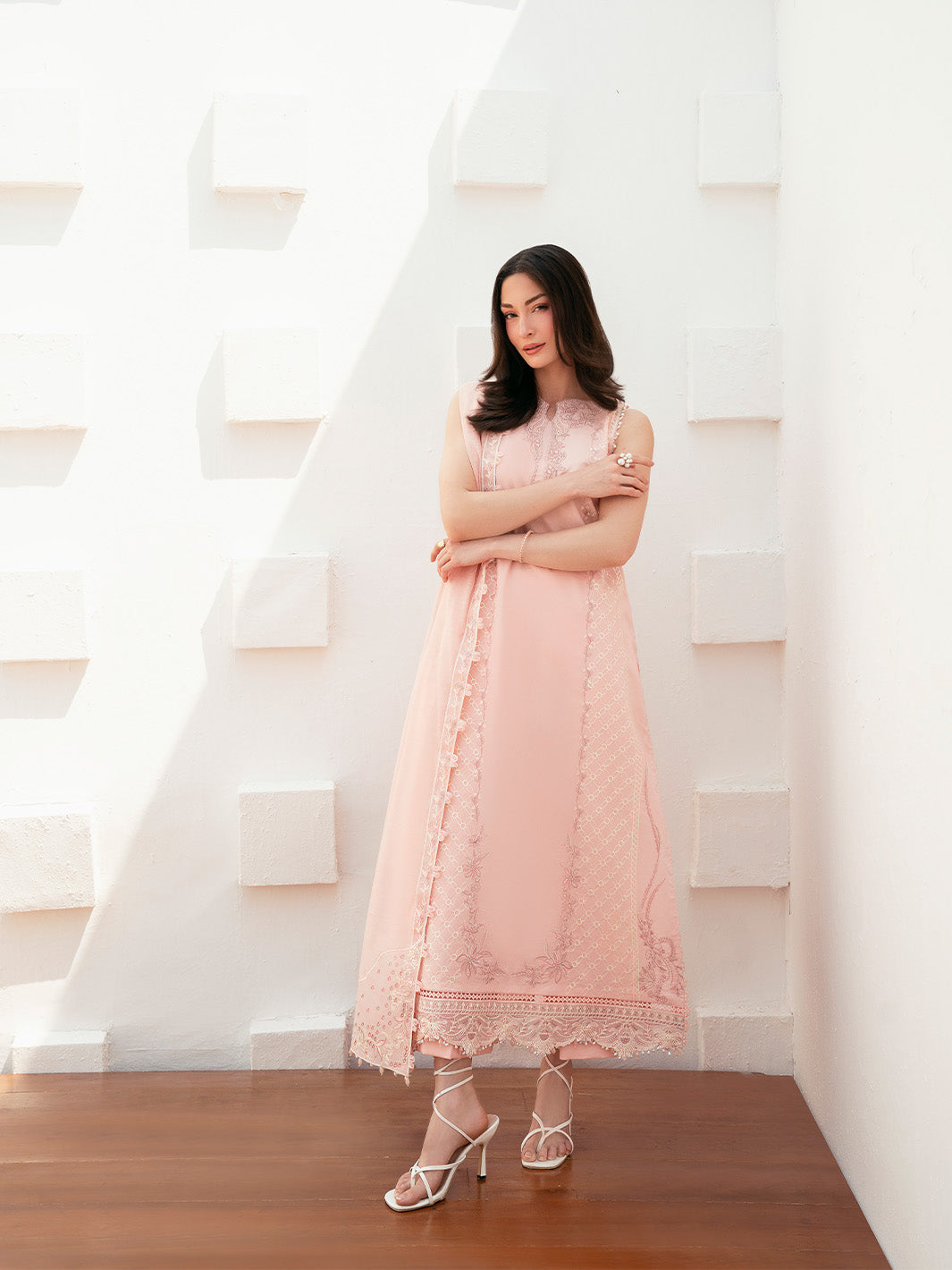 Yusra Embroidered Lawn 3-Piece Suit For Women