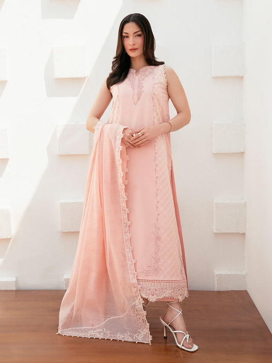 Yusra Embroidered Lawn 3-Piece Suit For Women