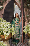 Marori - Emerald Unstitched Bridal Suit For Wedding