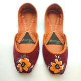 Liverish Floral Casual Khussa For Women