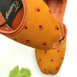 Yellow Sunflower Casual Khussa For Women