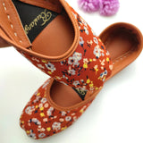 Orange Daffodil Casual Khussa For Women