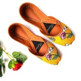 Yellow Lily Casual Khussa For Women