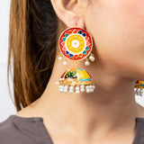 Multi-Color Jhumka Earrings For Women/Girl