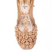 Bridal Anklet Women Khussa – Kundan on Lining