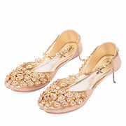 Bridal Anklet Women Khussa – Kundan on Lining